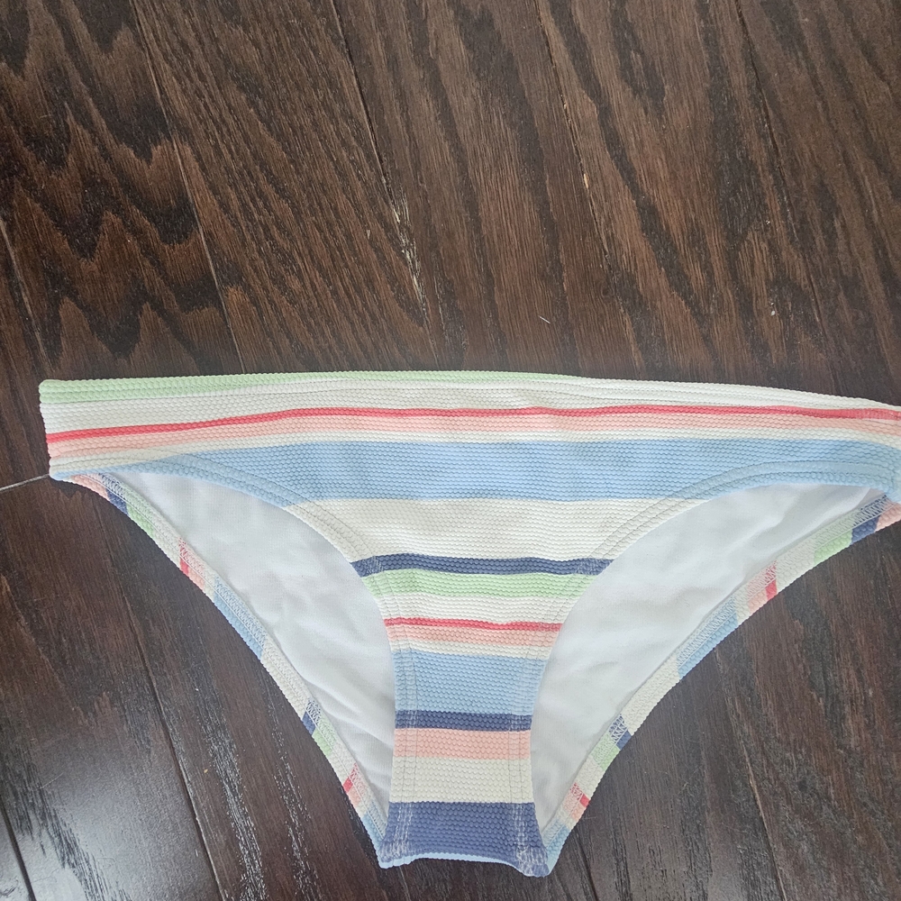 Roxy striped bikini bottoms